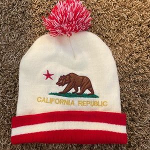 California republic beanie